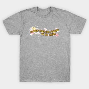 70s Retro | Jasmine In My Mind | Nostalgia | GenX | Lyrical T-Shirt